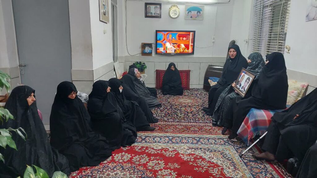 عیادت از مادر شهید گرانقدر محمدرضا فخارجوان